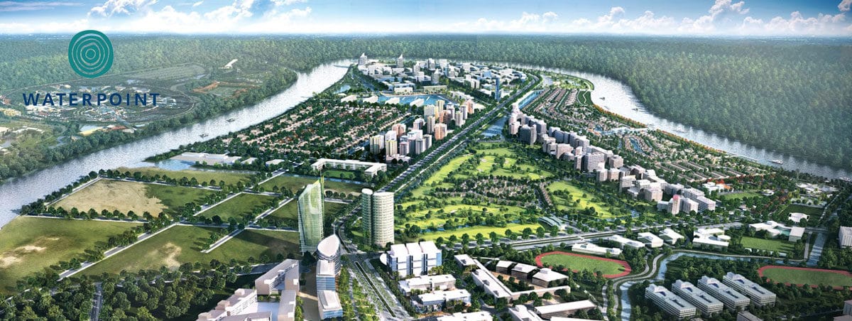 mat bang du an waterpoint - WATERPOINT BẾN LỨC LONG AN