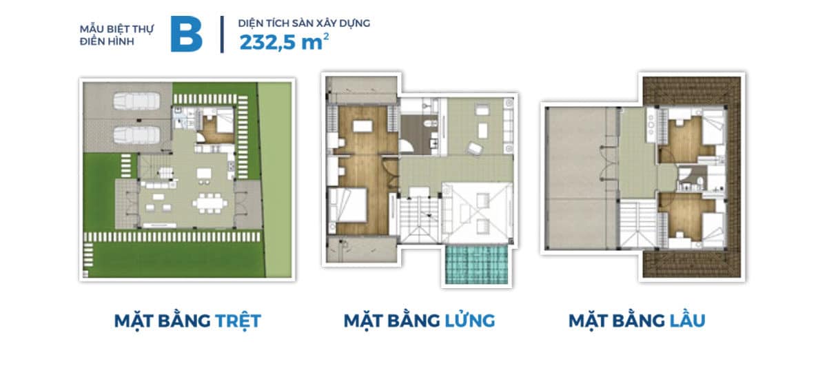thiet ke biet thu waterpoint 3 - WATERPOINT BẾN LỨC LONG AN