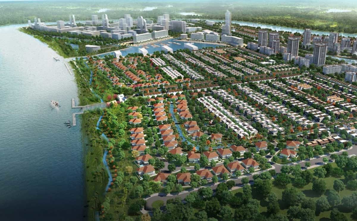 khu biet thu du an waterpoint - WATERPOINT BẾN LỨC LONG AN