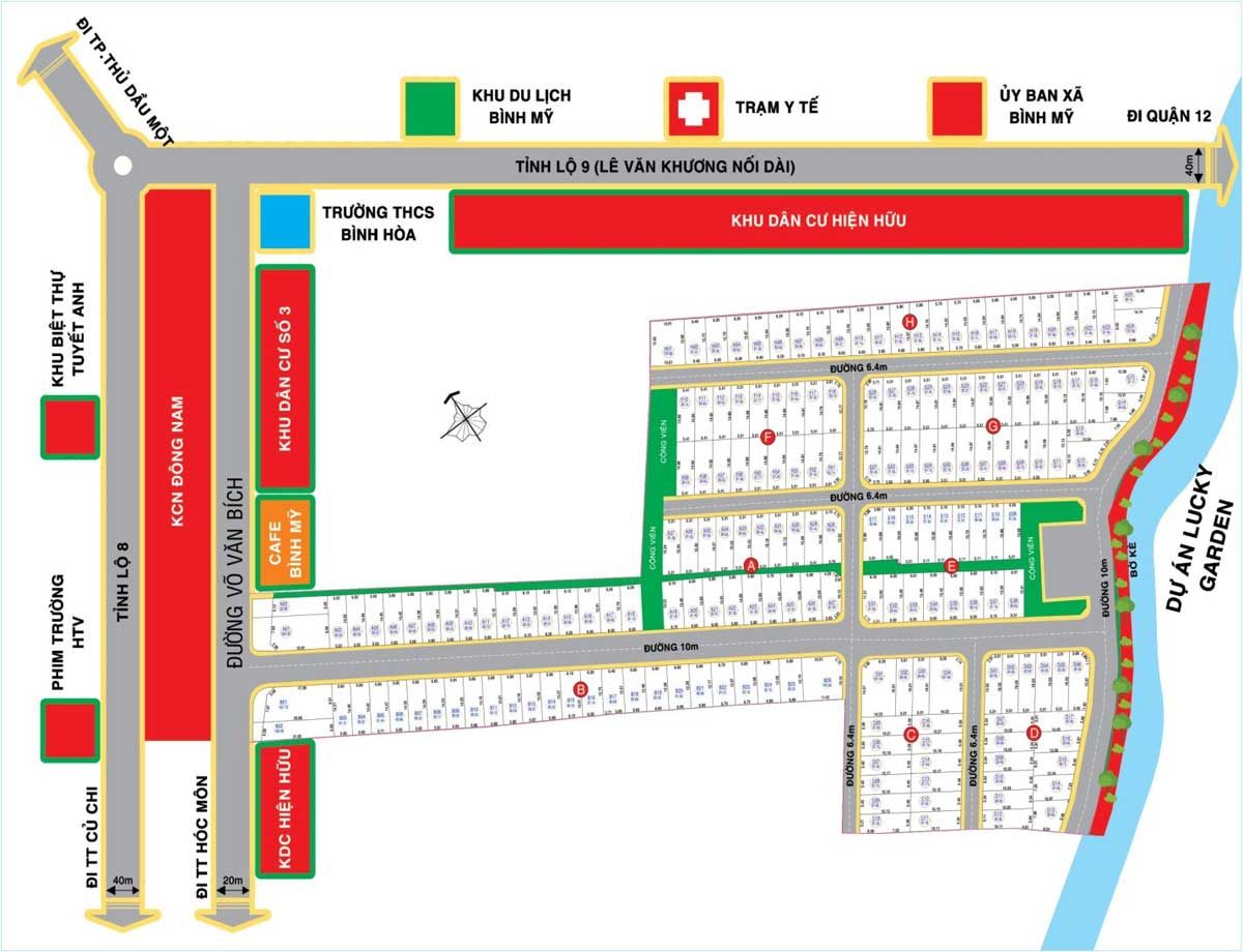du an binh my riverside cu chi - DỰ ÁN ĐẤT NỀN KHU DÂN CƯ TVC TRẦN VĂN CHẨM CỦ CHI