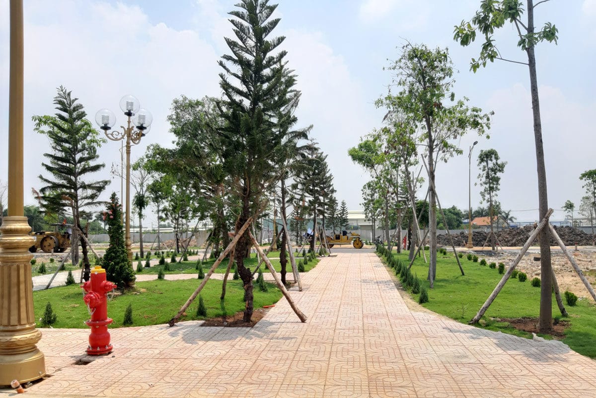 khu cong vien noi khu du an res 1 - DỰ ÁN RES 1 - THE RESIDENCE 1 VÕ VĂN BÍCH CỦ CHI
