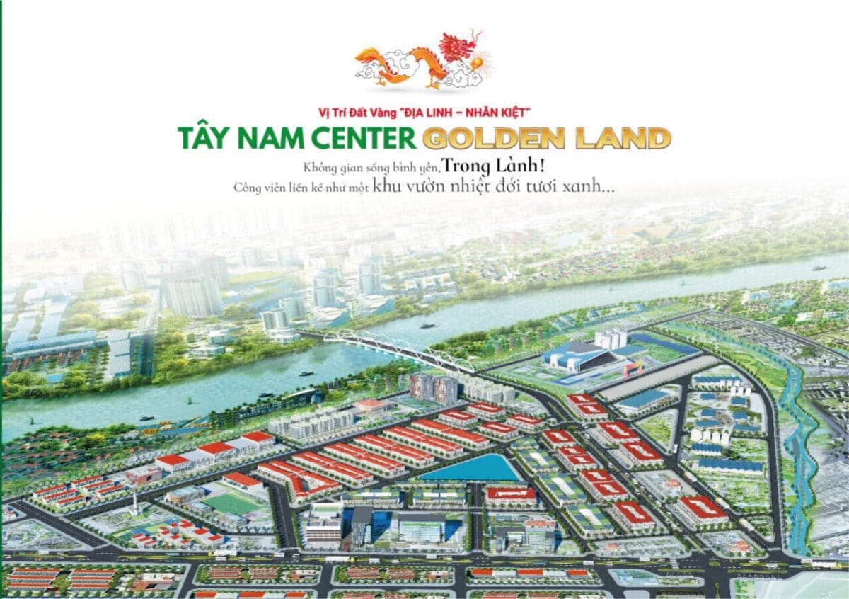 du an tay nam center golden land 1 - Dự án Tây Nam Center Golden Land Thủ Thừa Long An