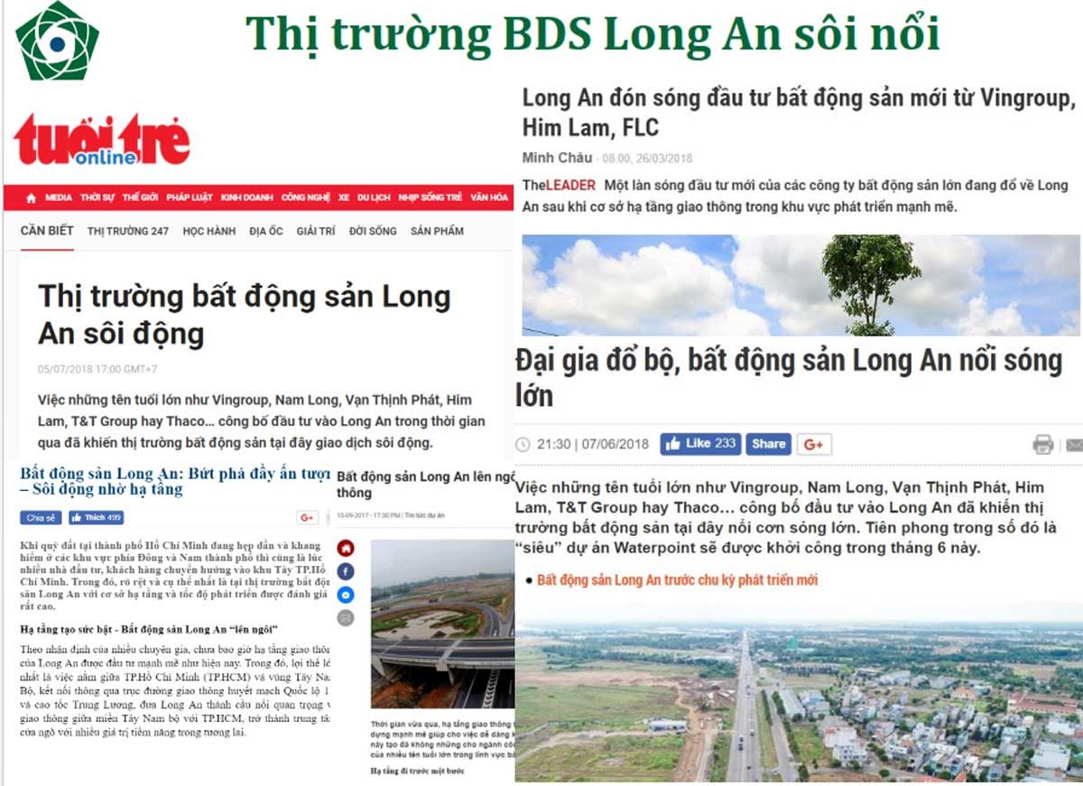 thi truong bat dong san long an - DỰ ÁN LAGO CENTRO BẾN LỨC LONG AN