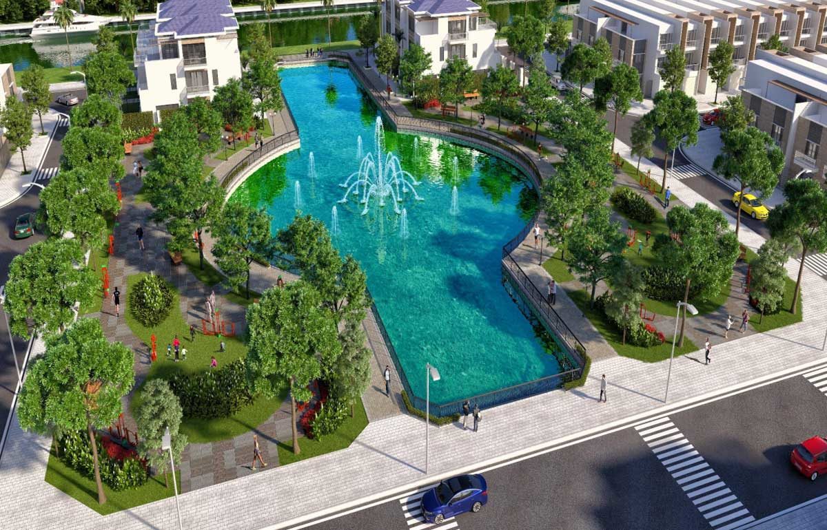 tien ich ho canh quan trong noi khu du an lago centro - DỰ ÁN LAGO CENTRO BẾN LỨC LONG AN