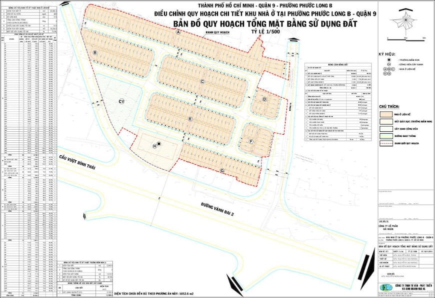 quy hoach 1 500 du an maylandia quan 9 - DỰ ÁN MAYLANDIA QUẬN 9