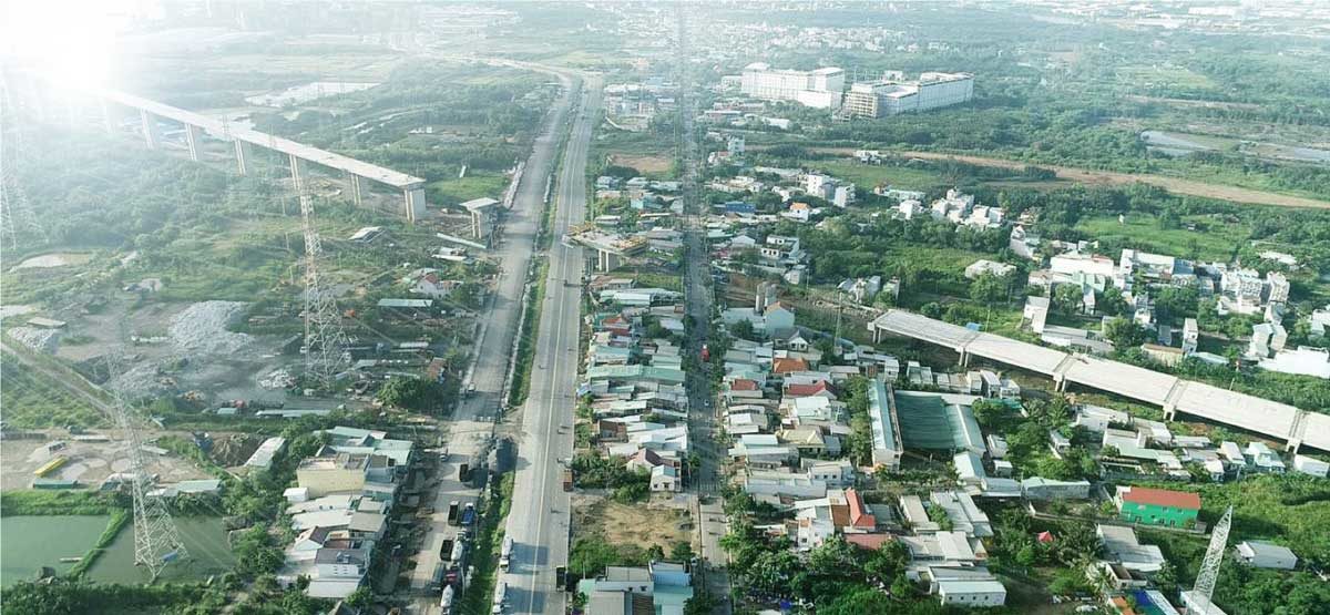 hinh anh thuc te tuyen cao toc ben luc long thanh dang dan hoan thien - T&T MILLENNIA CITY