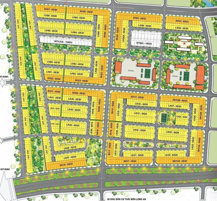 mat bang phan lo du an tt millennia city - T&T MILLENNIA CITY