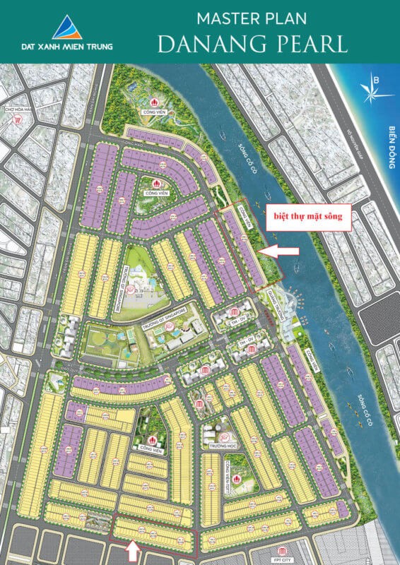 mat bang phan lo one river villas da nang - DỰ ÁN ONE RIVER VILLAS ĐÀ NẴNG