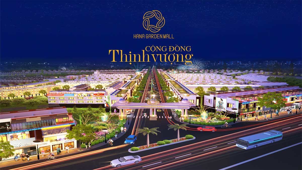 hana garden mall - DỰ ÁN HANA GARDEN MALL BÌNH DƯƠNG